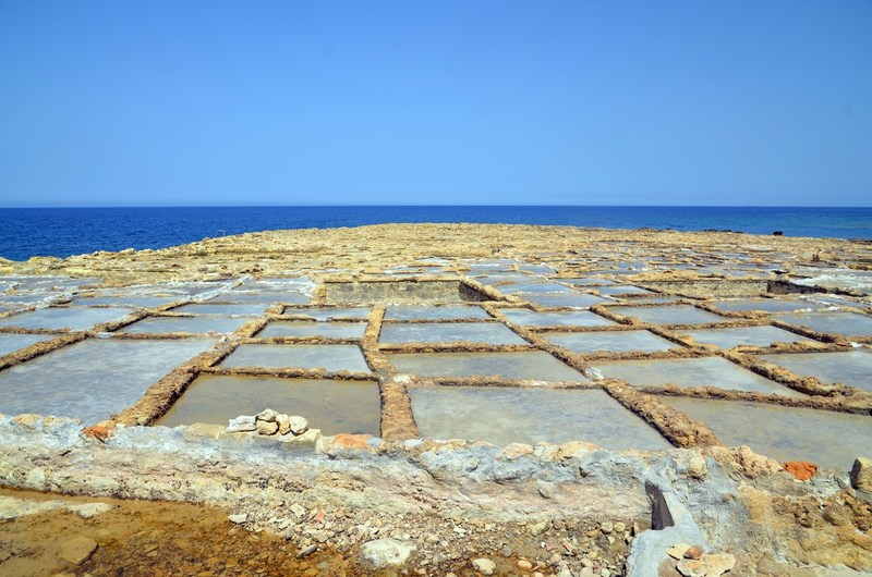salt pans in Gozo