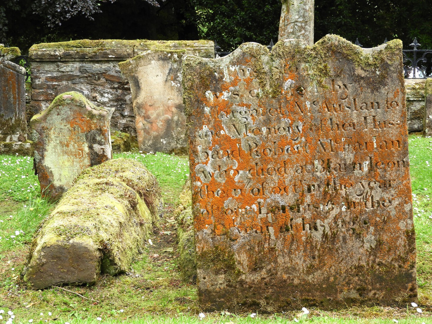 viking grave  - Luss/Scotland