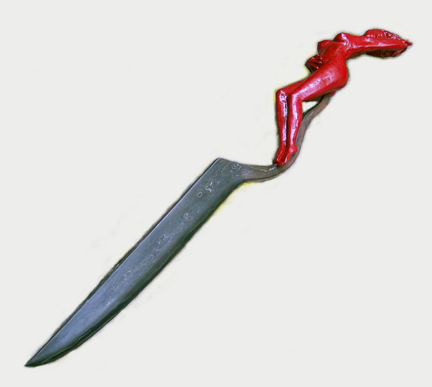 damascus steel bronze