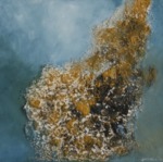 De werken in deze serie zijn gemaakt met behulp van Powertex en StoneArt. Hiermee is een steenachtige structuur op het doek gemaakt (delen hiervan) welke vervolgens bewerkt zijn met o.a kleurpoeders en acrylverf