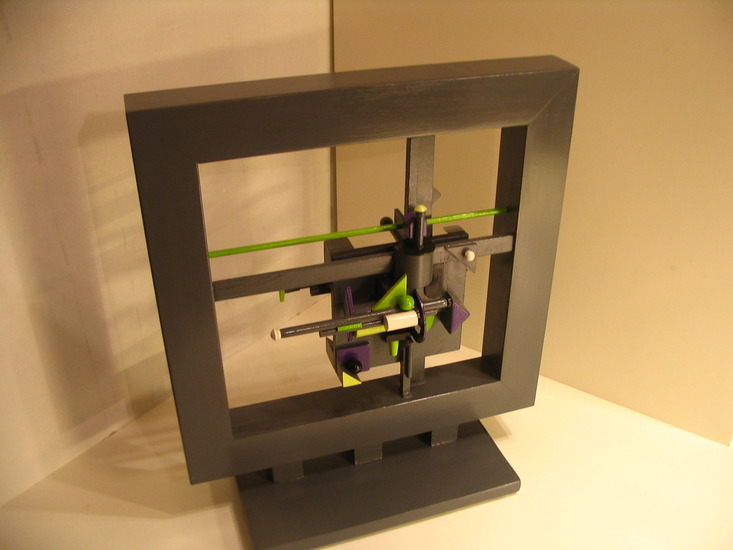 3 d.m. houtsculptuur