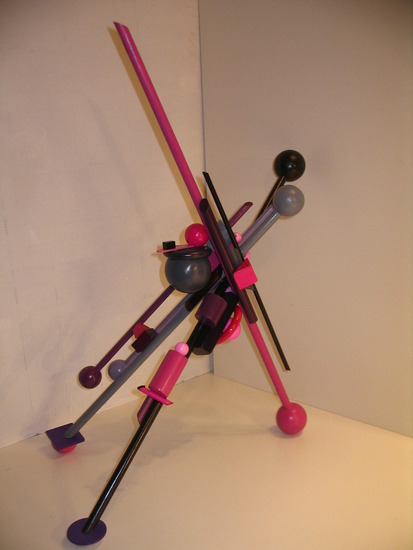 3 d.m. houtsculptuur