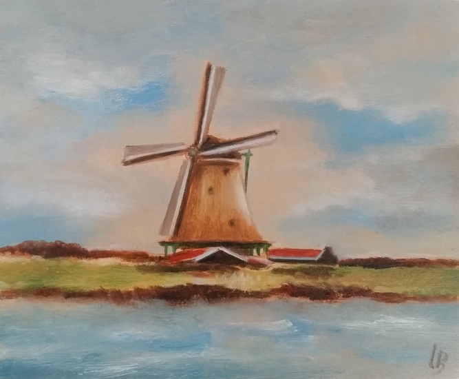 Het jonge Schaap aan de horizon