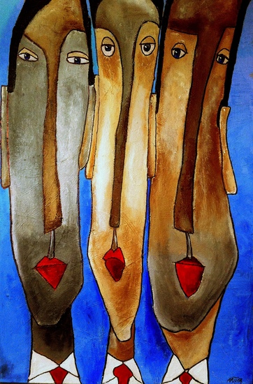 the suits  verkocht- vraag naar kunst in opdracht