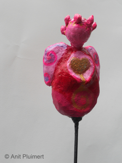 beschermengel rood/roze