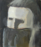 Zonder titel - Olieverf op paneel - 20 x 23 cm