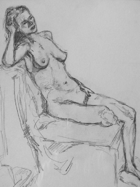 study of a woman