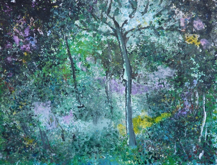 Het Lichte Blauw Van De Ochtend