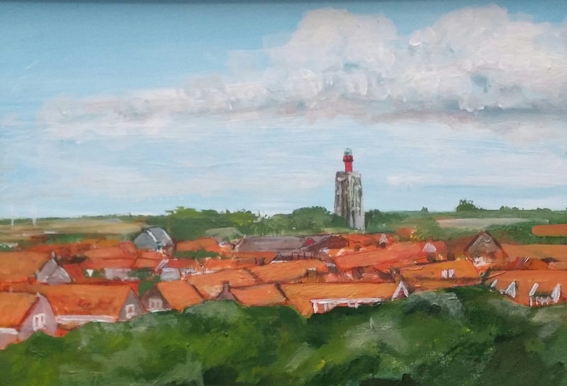 gezicht op Westkapelle