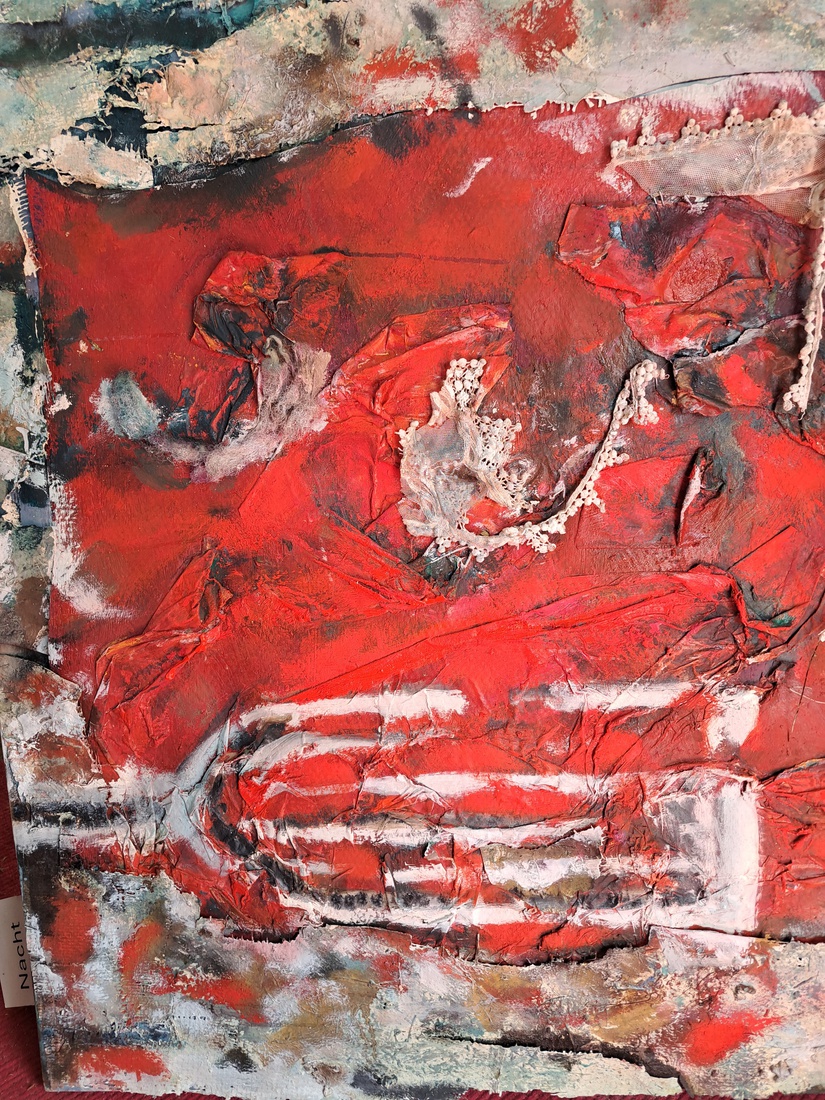 rood en zwart op pier