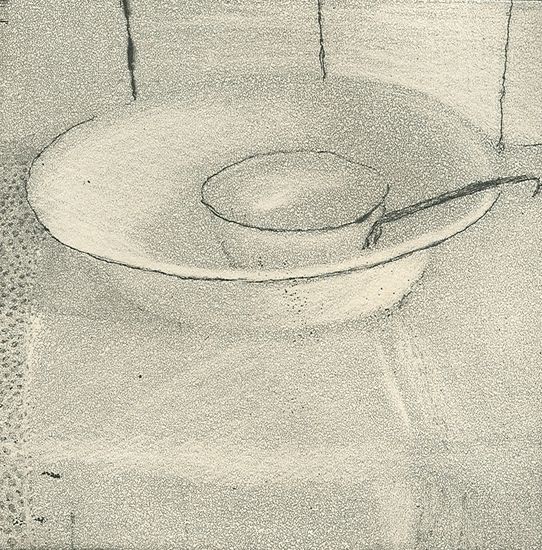 bowl, ladel