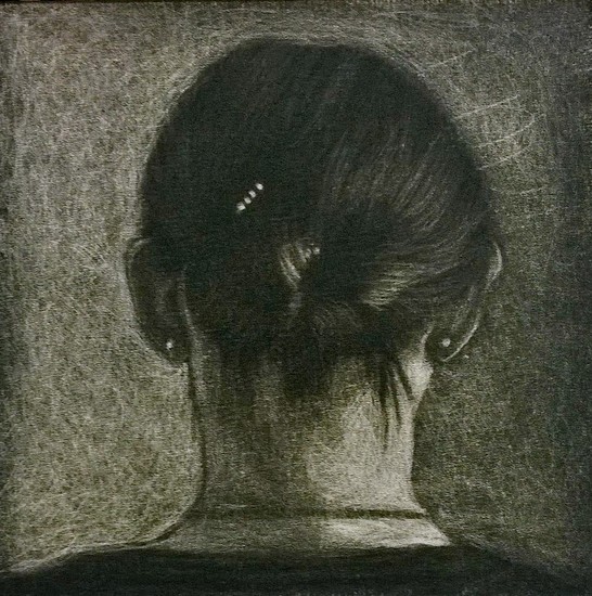 portrait, rear of head