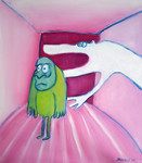 figuratieve schilderijen op paneel