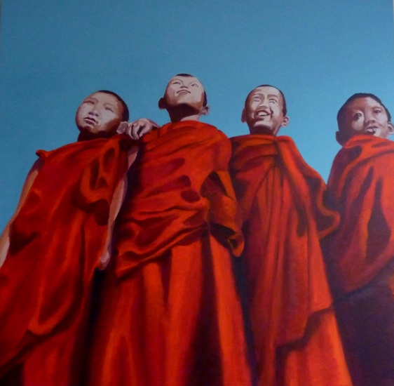 Monniken Bhutan nr.1