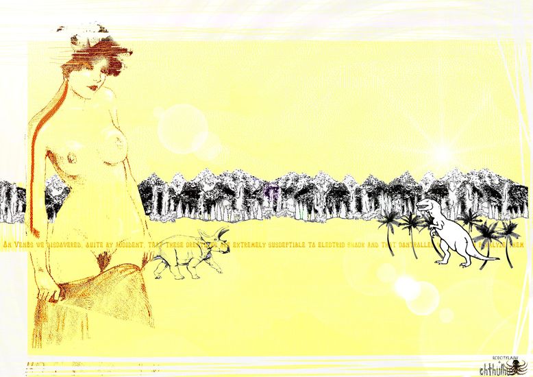 On Venus we discovered, quite by accident, that these creatures are susceptible to electric shock