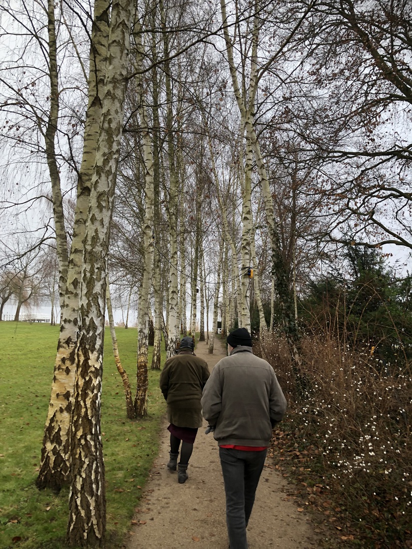 In de tuin van Max Liebermann, aan de Wannsee, Berlijn