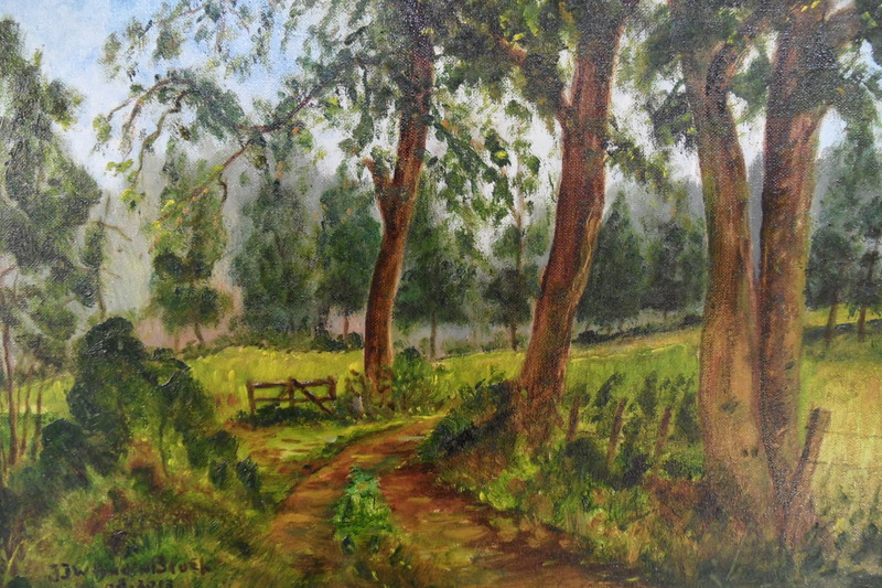 203. Sentier à Crocq