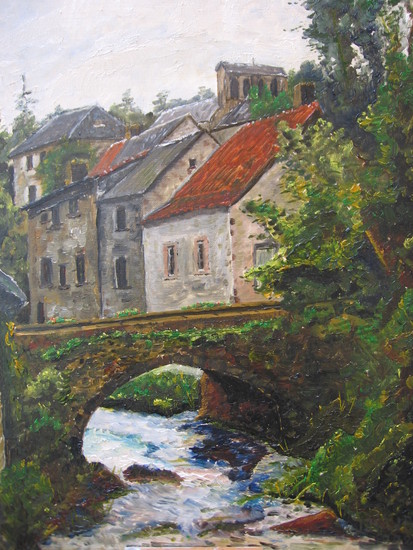 122. Village en Correze FR.