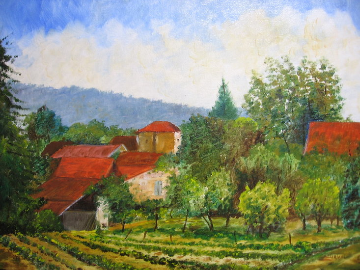 157. Village Urval en Périgord