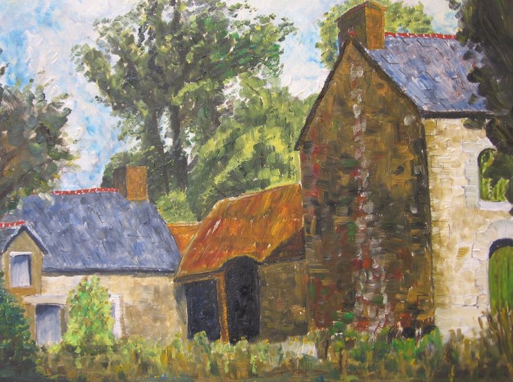 126. Ferme en Bretagne