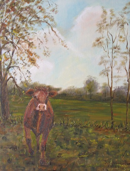 Vache en Périgord