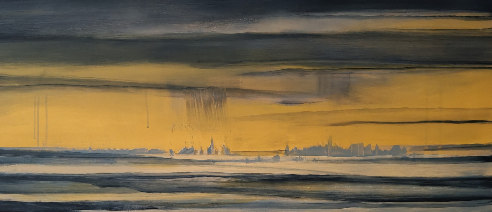 Landschap 06, zeegezicht.