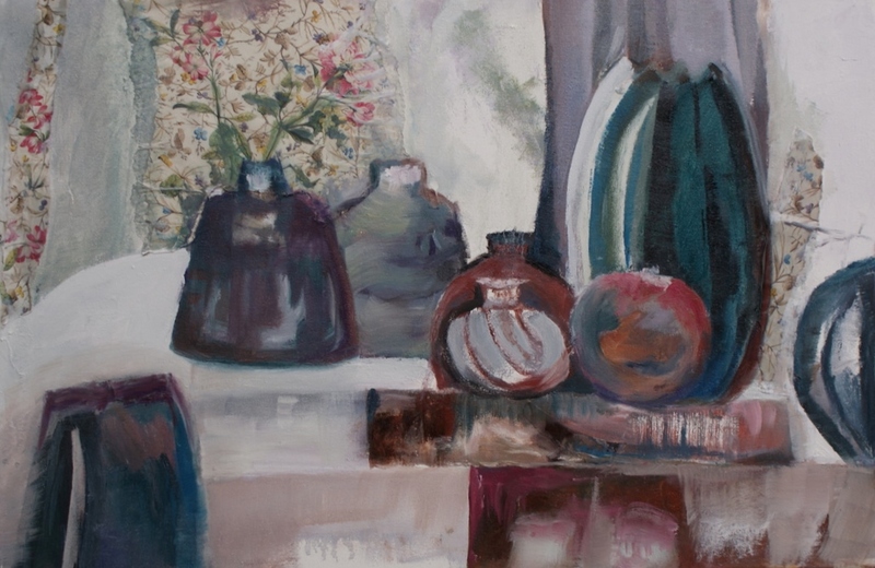 Stilleven met vazen