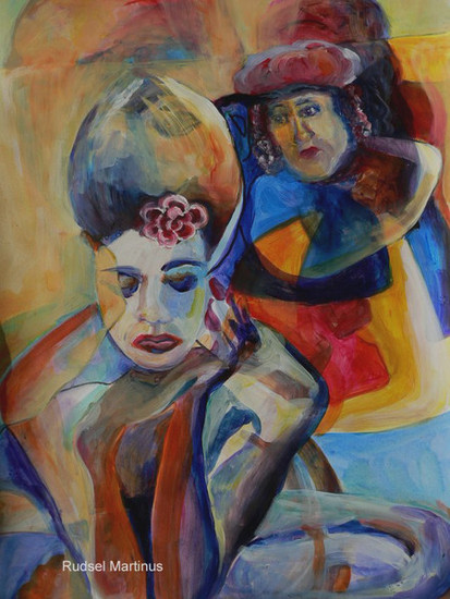 old-fashioned man with the modern woman