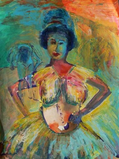 The African dancing women