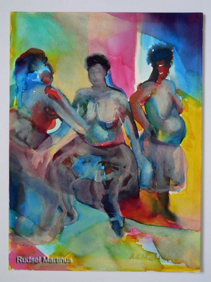 Dancing women
