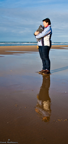 Luuk met mama