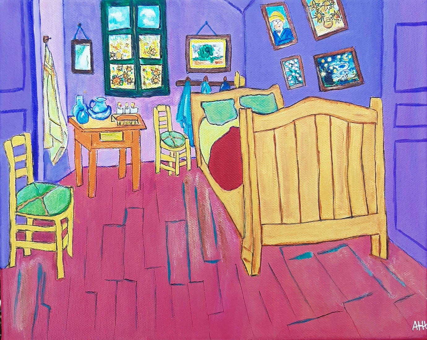 Vincent van Gogh - De  slaapkamer