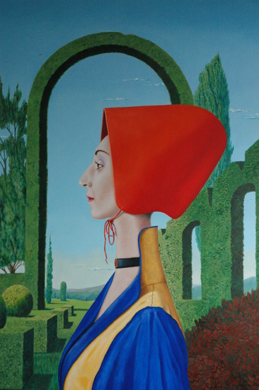 Roodkapje in Toscane