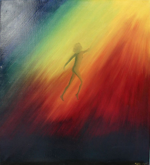 meisje in het zonlicht