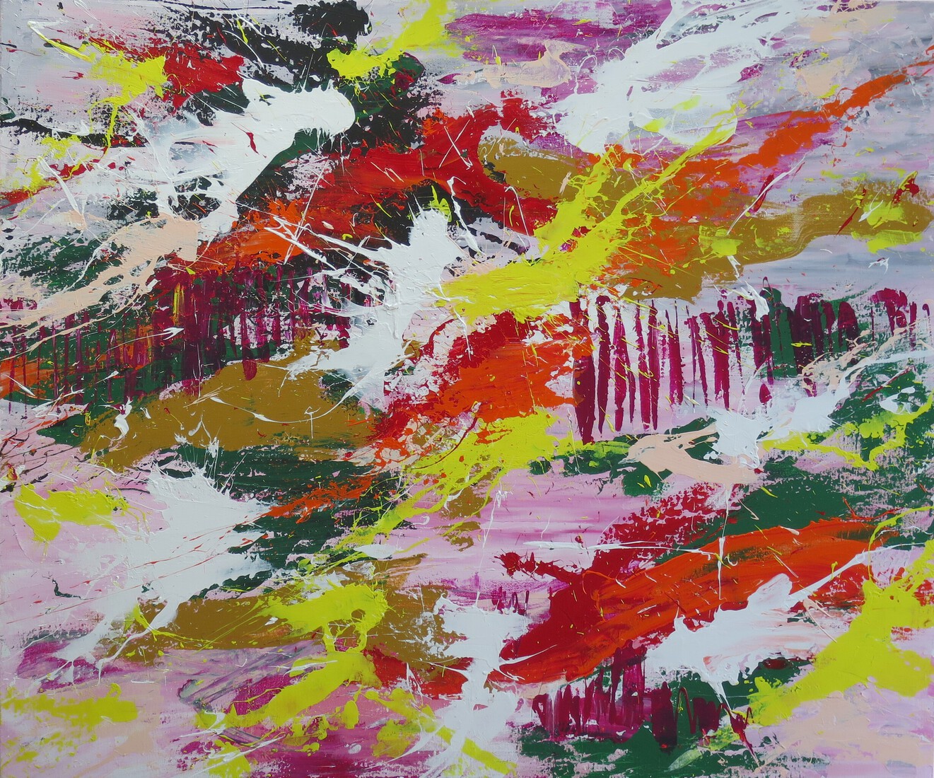 NEW 2023 Action Painting 51 (no 191) 