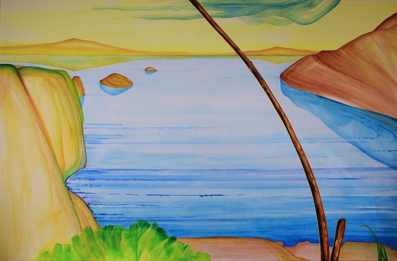 Stil water, diepe grond