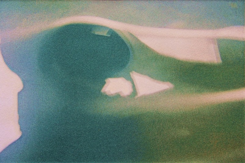 Schaduwbeeld. De fotograaf