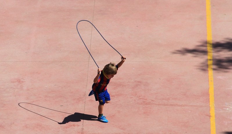 Dans, sport en spel. Springtouw