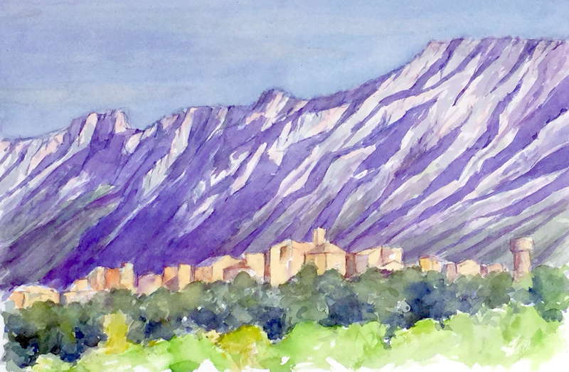 La montagne Ste Victoire