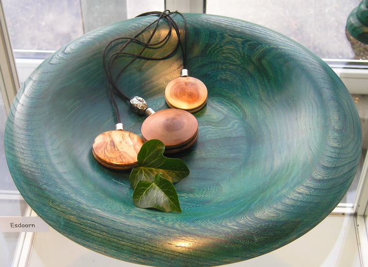 schaal van esdoornhout