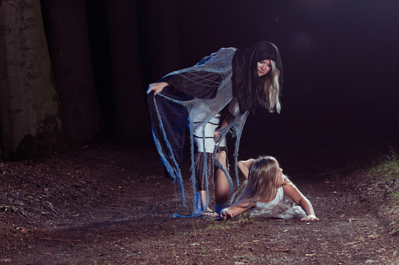 a scream in the woods