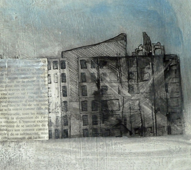 huis opgenomen in landschap