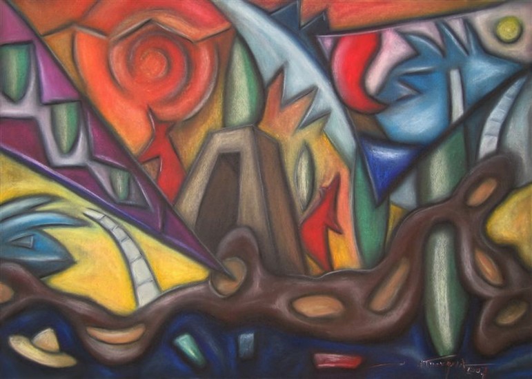 Brilho e Fogo no Desenho da Materia