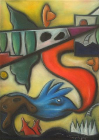 A Bird hides the Night