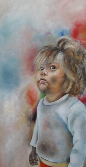 kindje uit sloppenwijk 