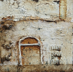 Poortjes, dichtgemaakte deuren of doorgangen, in oude muren