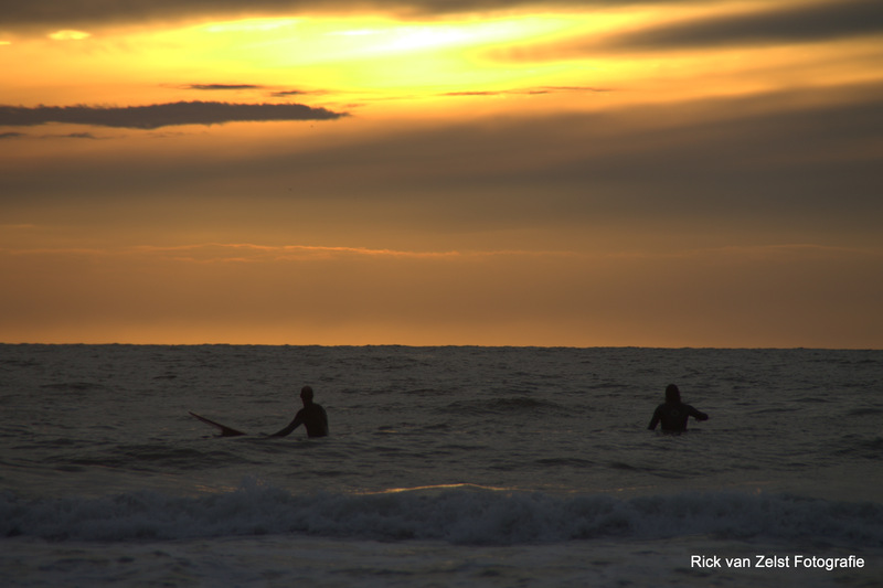 Sunset surfen