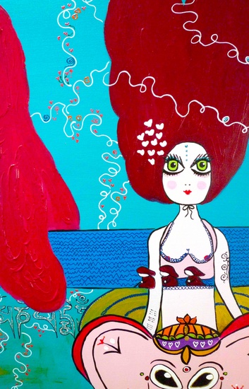 Monks, monky's and lollypops detail 1 2010