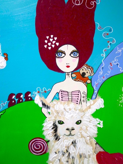 Monks, monky's and lollypops detail 2 2010