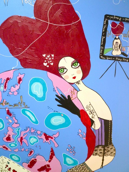 Monks, monky's and lollypops detail 3 2010